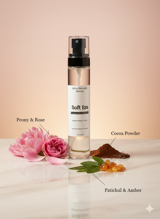 SOFT ERA – Eau de Parfum Body Spray 4oz.