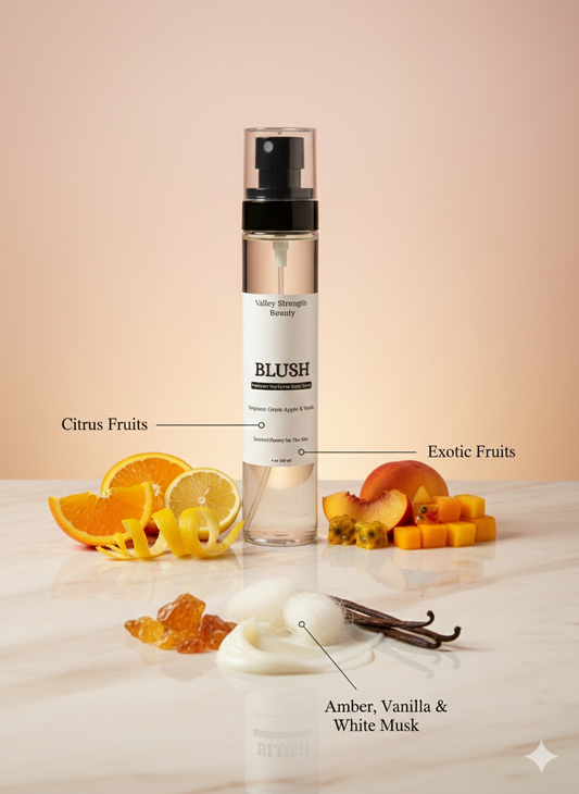 BLUSH – Eau de Parfum Body Spray 4oz.