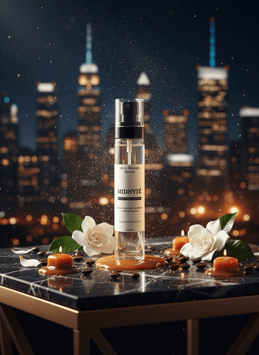 MIDNYTE – Parfum Body Spray - Body Mist - Valley Strength Beauty