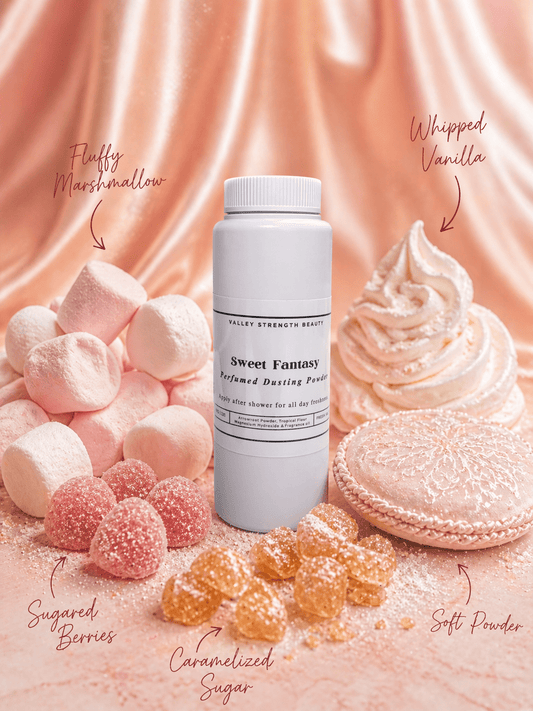 SWEET FANTASY – Perfume Dusting Powder - Dusting Powder - Valley Strength Beauty