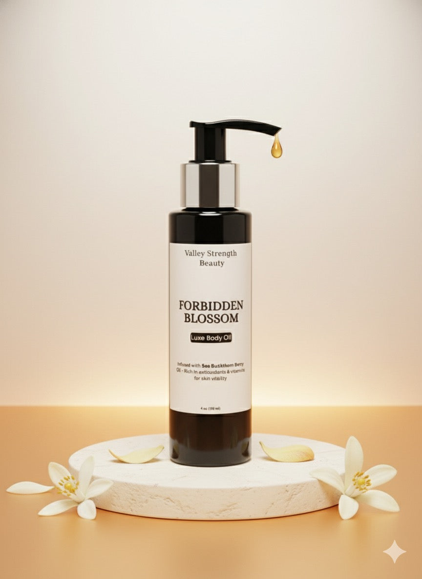 Forbidden Blossom Perfume Body Oil 4oz.