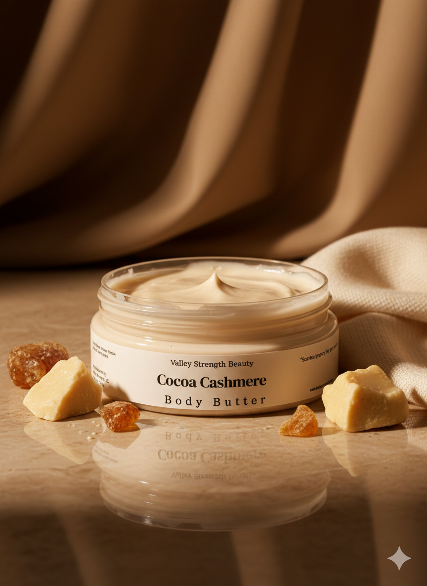Cocoa Cashmere Body Butter 8oz.