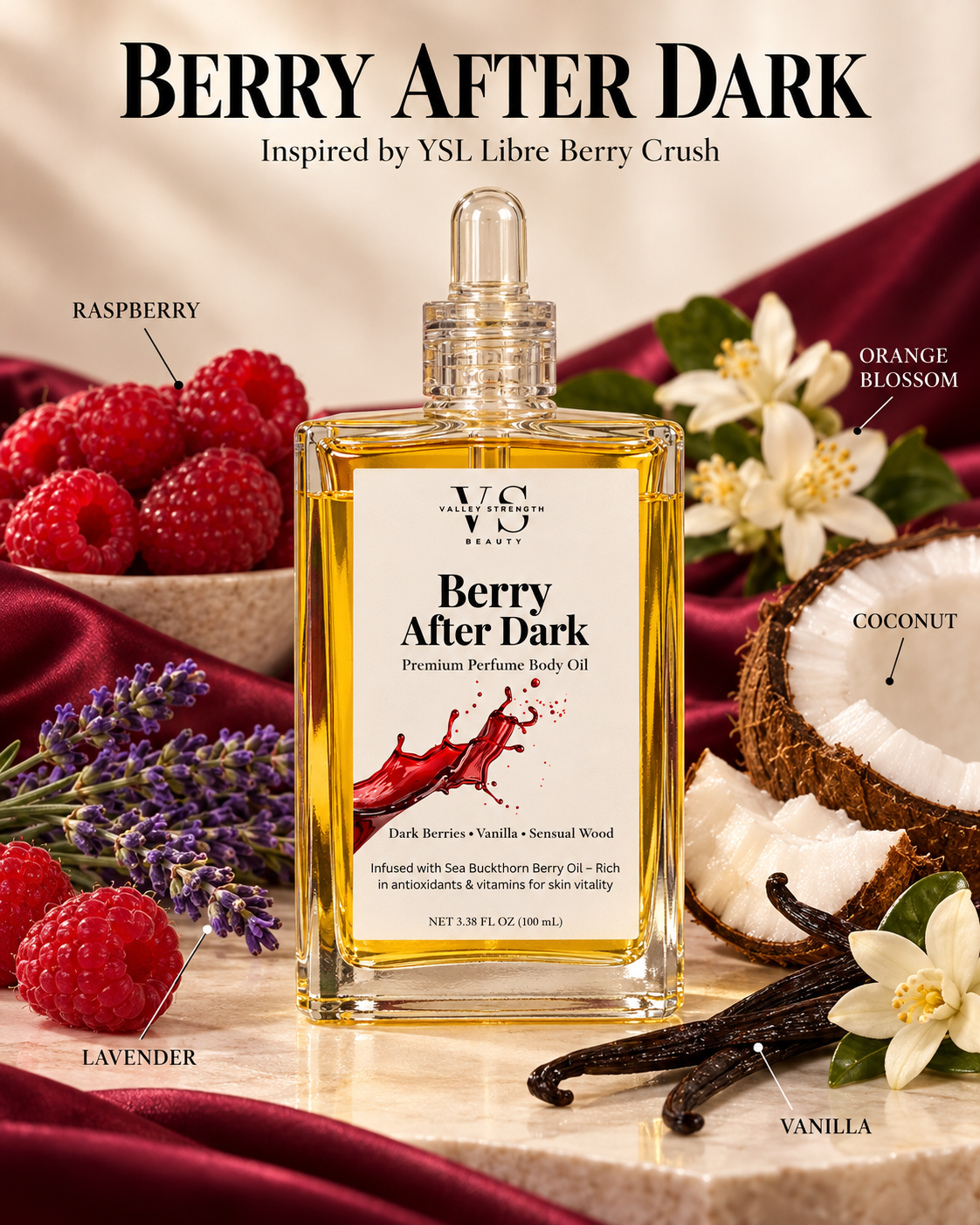 BERRY AFTER DARK | Perfume Body Oil (Coming Soon)