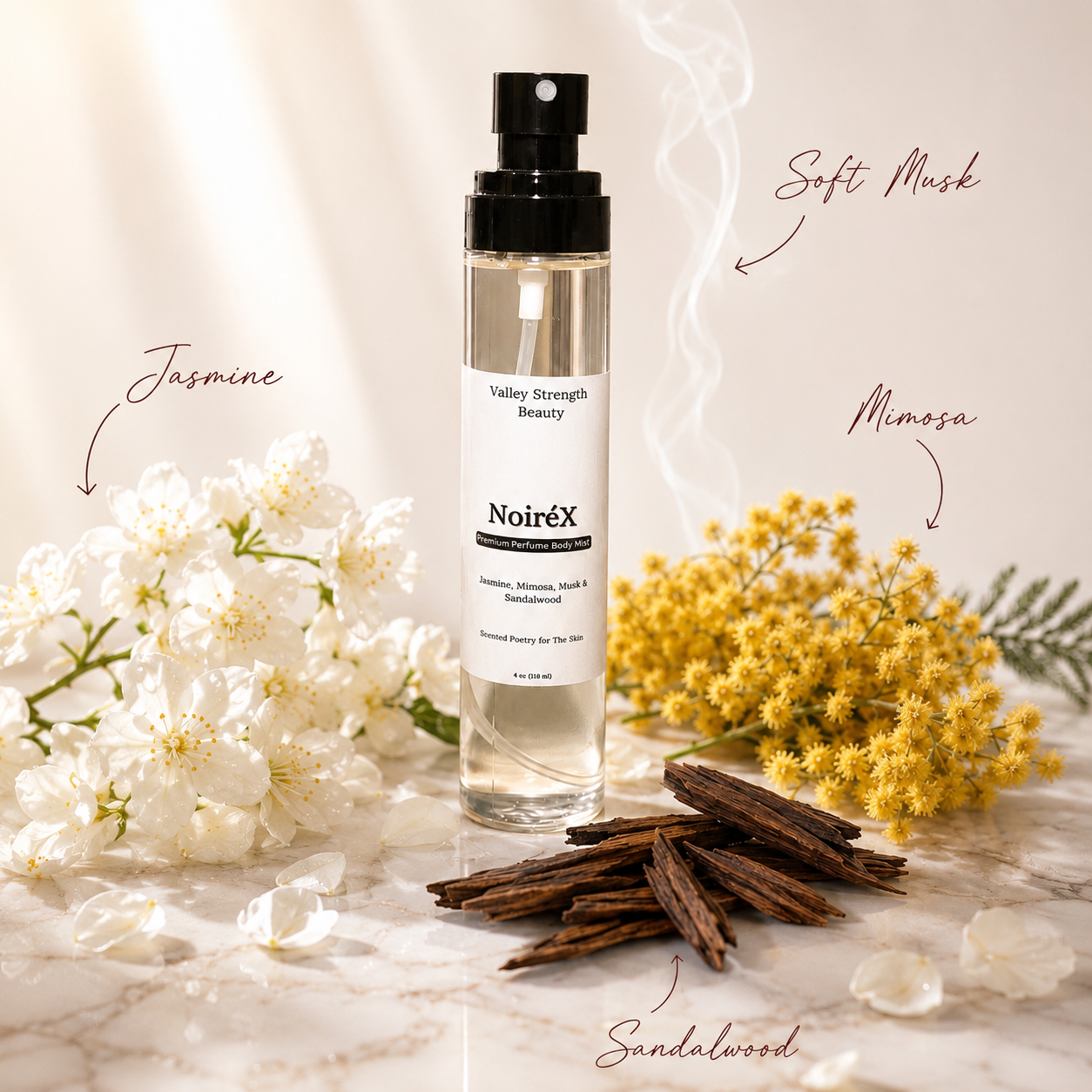 NOIRÉX Perfume Body Spray