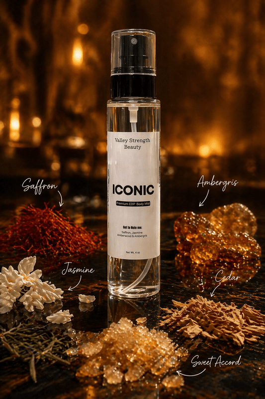 ICONIC – Parfum Body Spray - Body Mist - Valley Strength Beauty