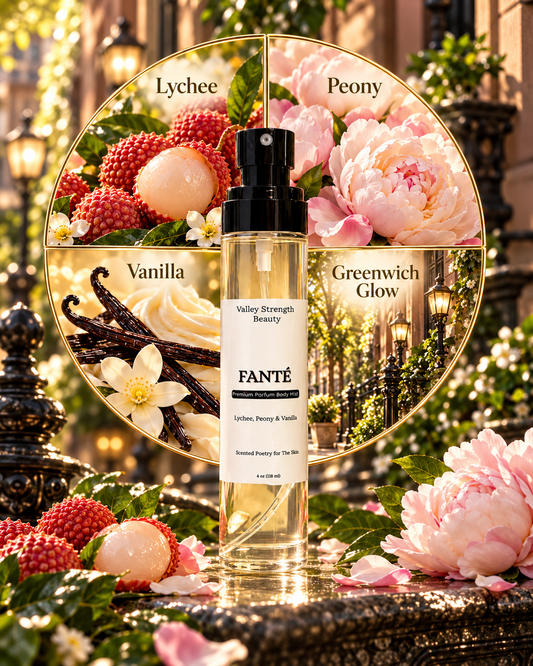 FANTÉ fruity floral musk fragrance notes