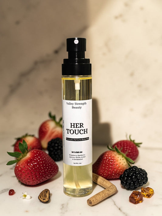 HER TOUCH – Perfume Body Spray - Body Mist - Valley Strength Beauty