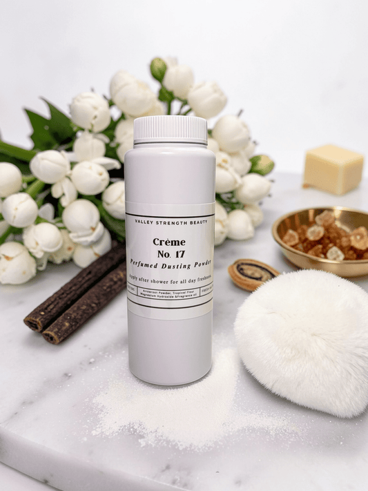 CRÈME NO.17 – Perfume Dusting Powder - Dusting Powder - Valley Strength Beauty