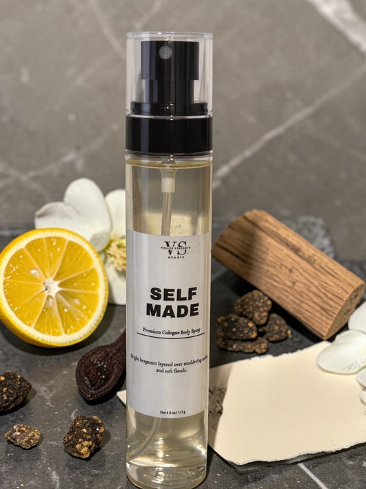 SELF MADE – Cologne Body Spray - Body Mist - Valley Strength Beauty