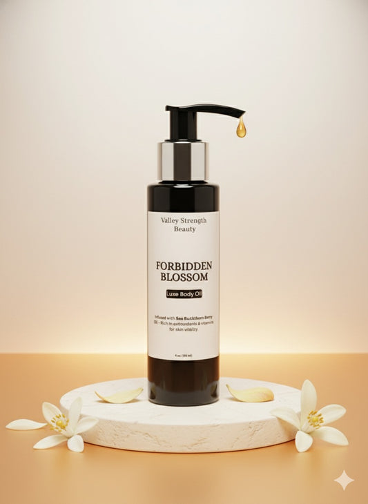 Forbidden Blossom Perfume Body Oil 4oz.