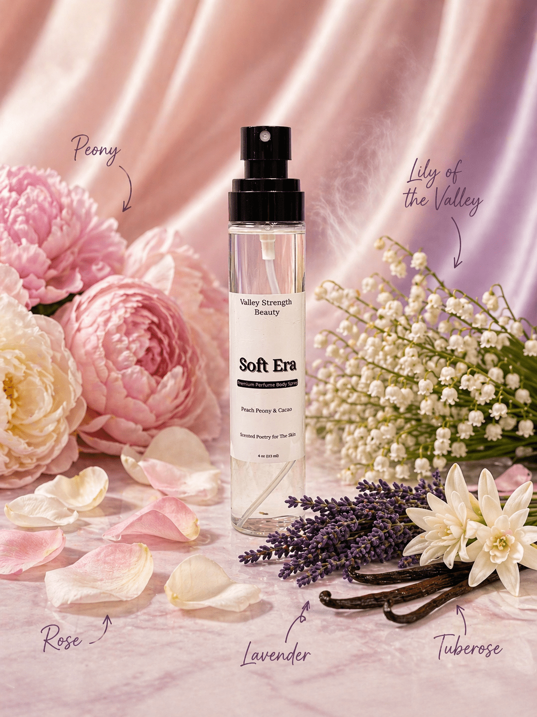 SOFT ERA – Perfume Body Spray - Body Mist - Valley Strength Beauty