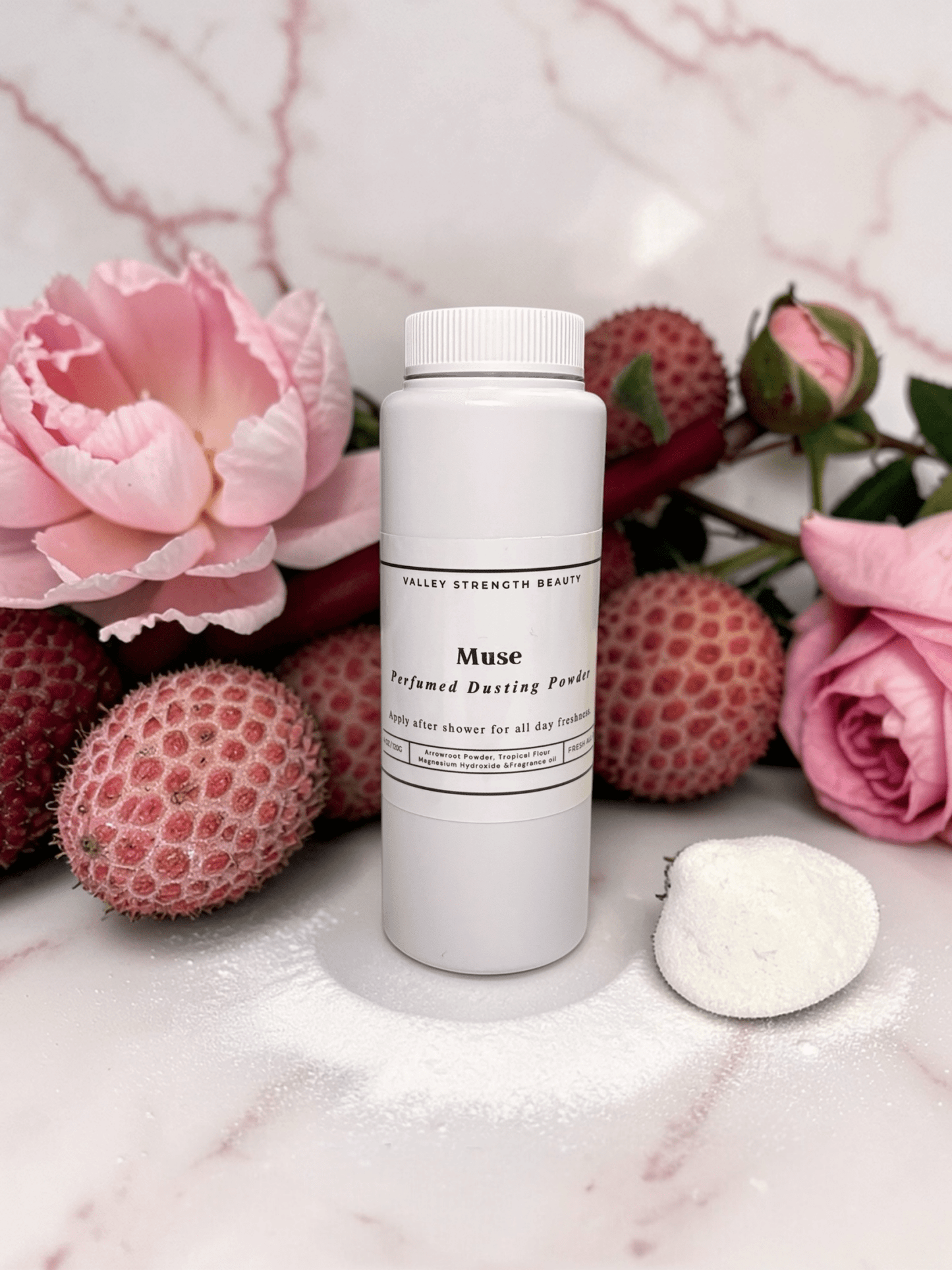 MUSE – Perfume Dusting Powder - Dusting Powder - Valley Strength Beauty