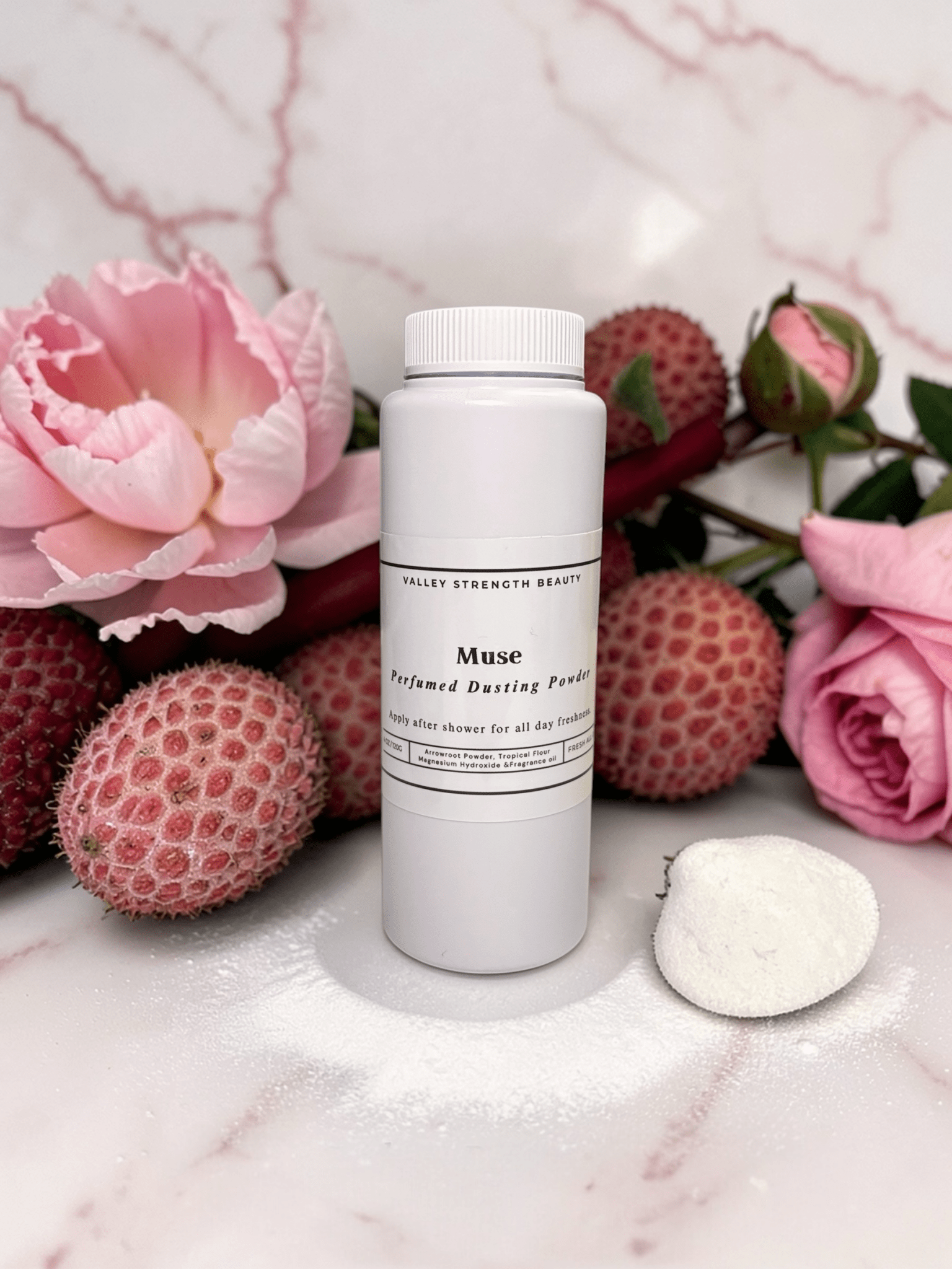 MUSE – Perfume Dusting Powder - Dusting Powder - Valley Strength Beauty