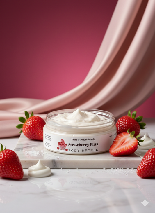 Strawberry Bliss Body Butter 8oz.