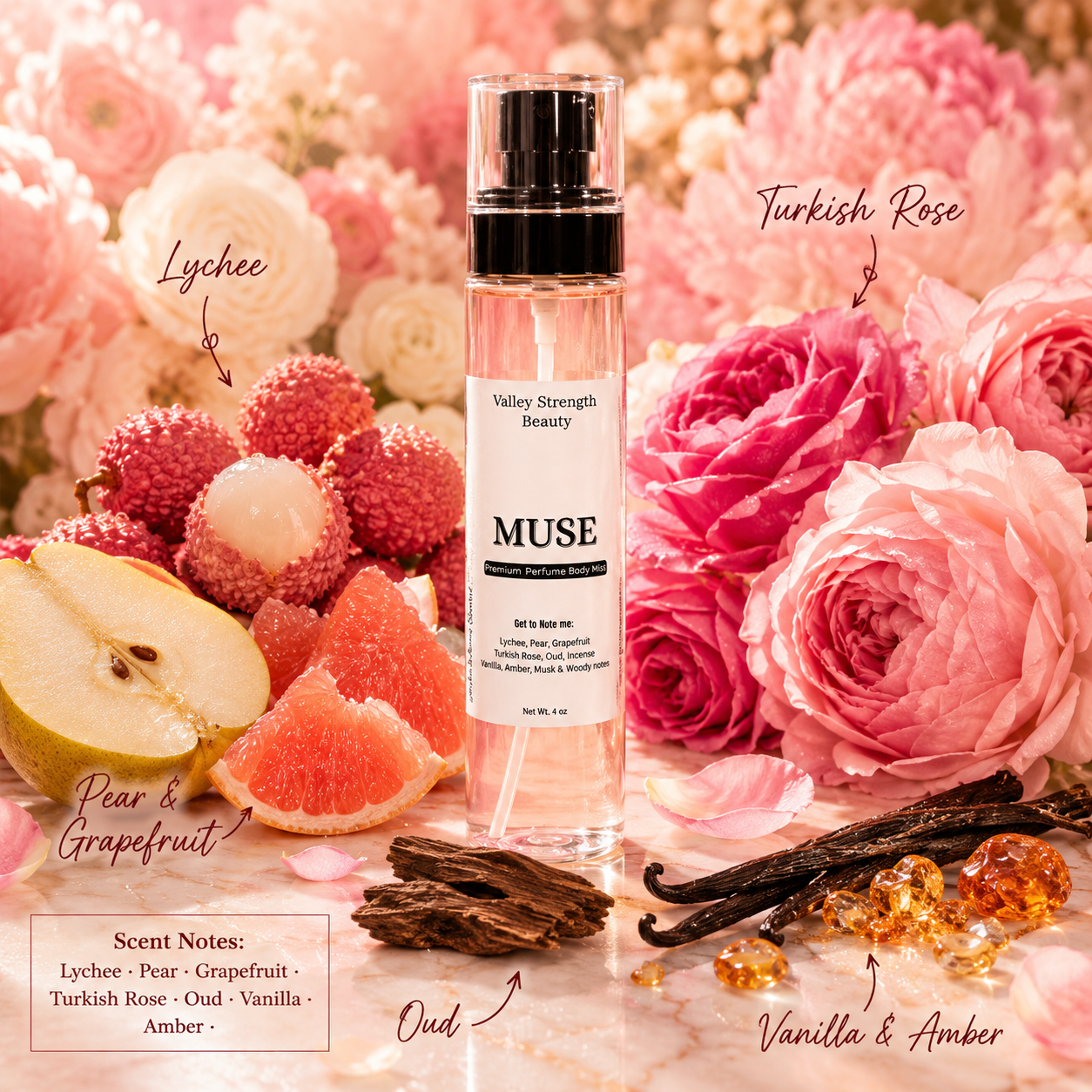 MUSE – Perfume Body Spray