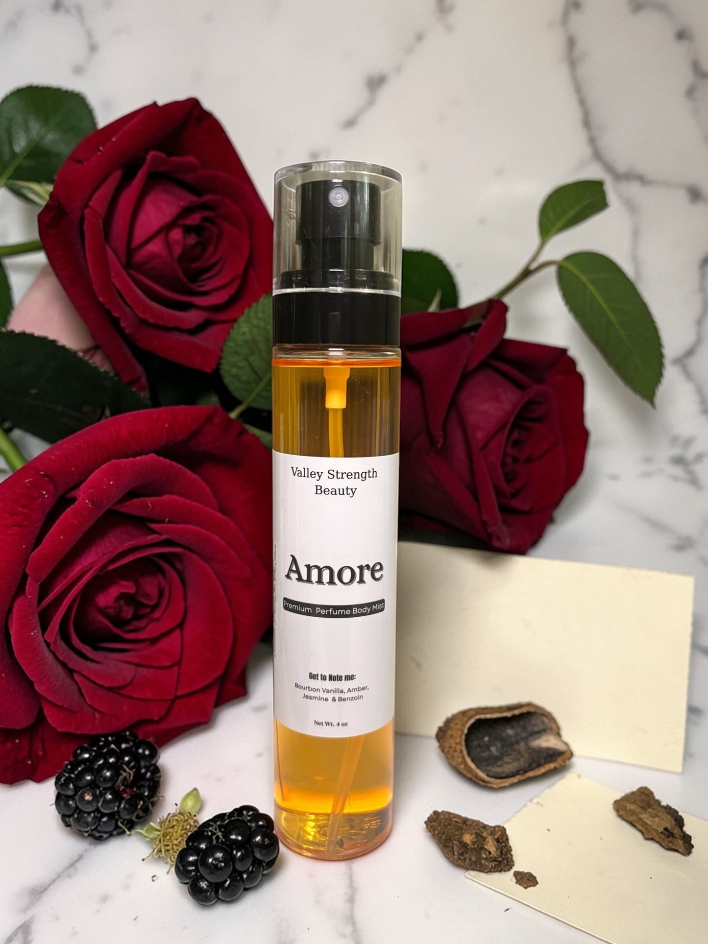 AMORE – Perfume Body Spray - Body Mist - Valley Strength Beauty