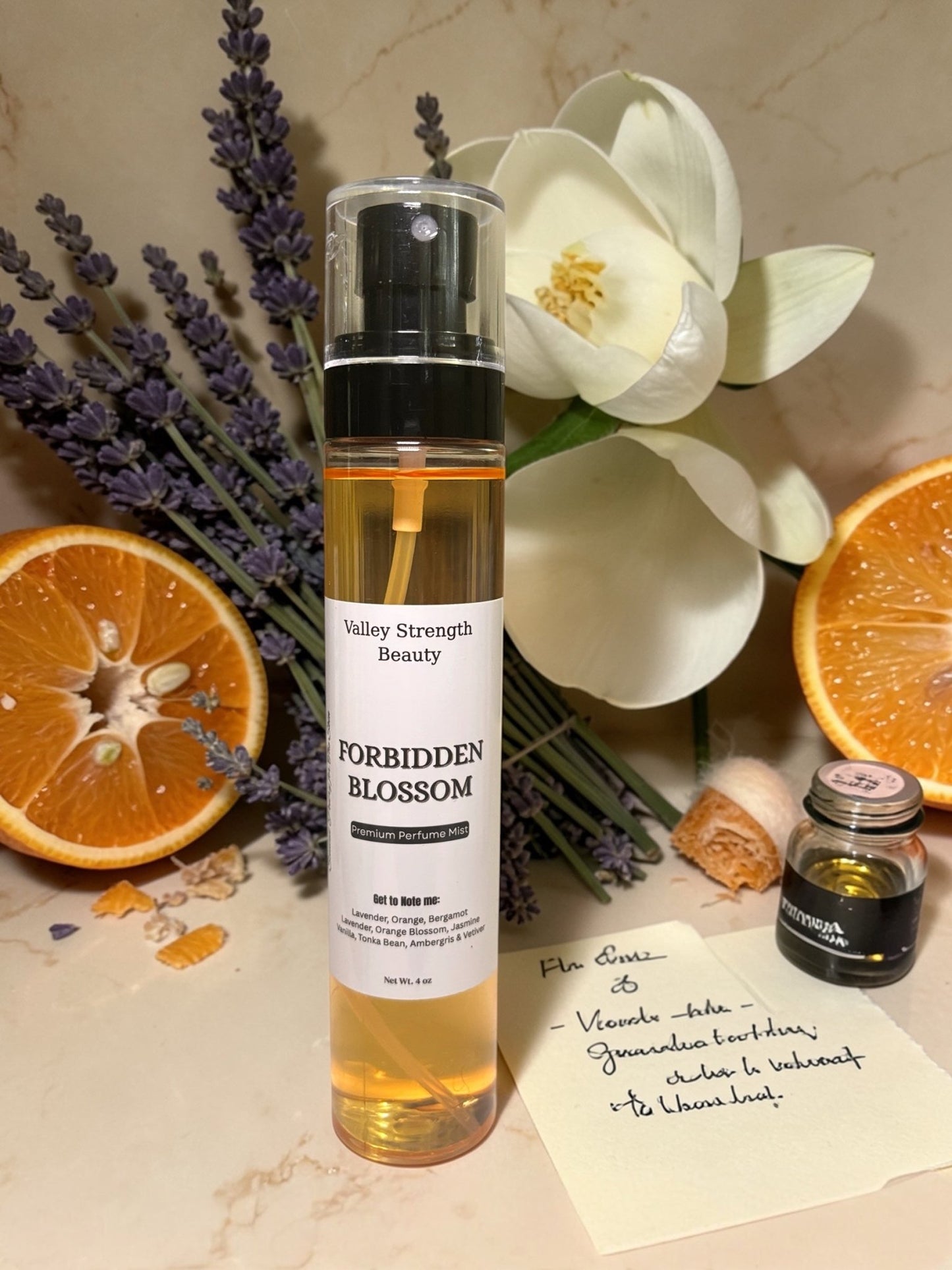 FORBIDDEN BLOSSOM – Perfume Body Spray - Body Mist - Valley Strength Beauty