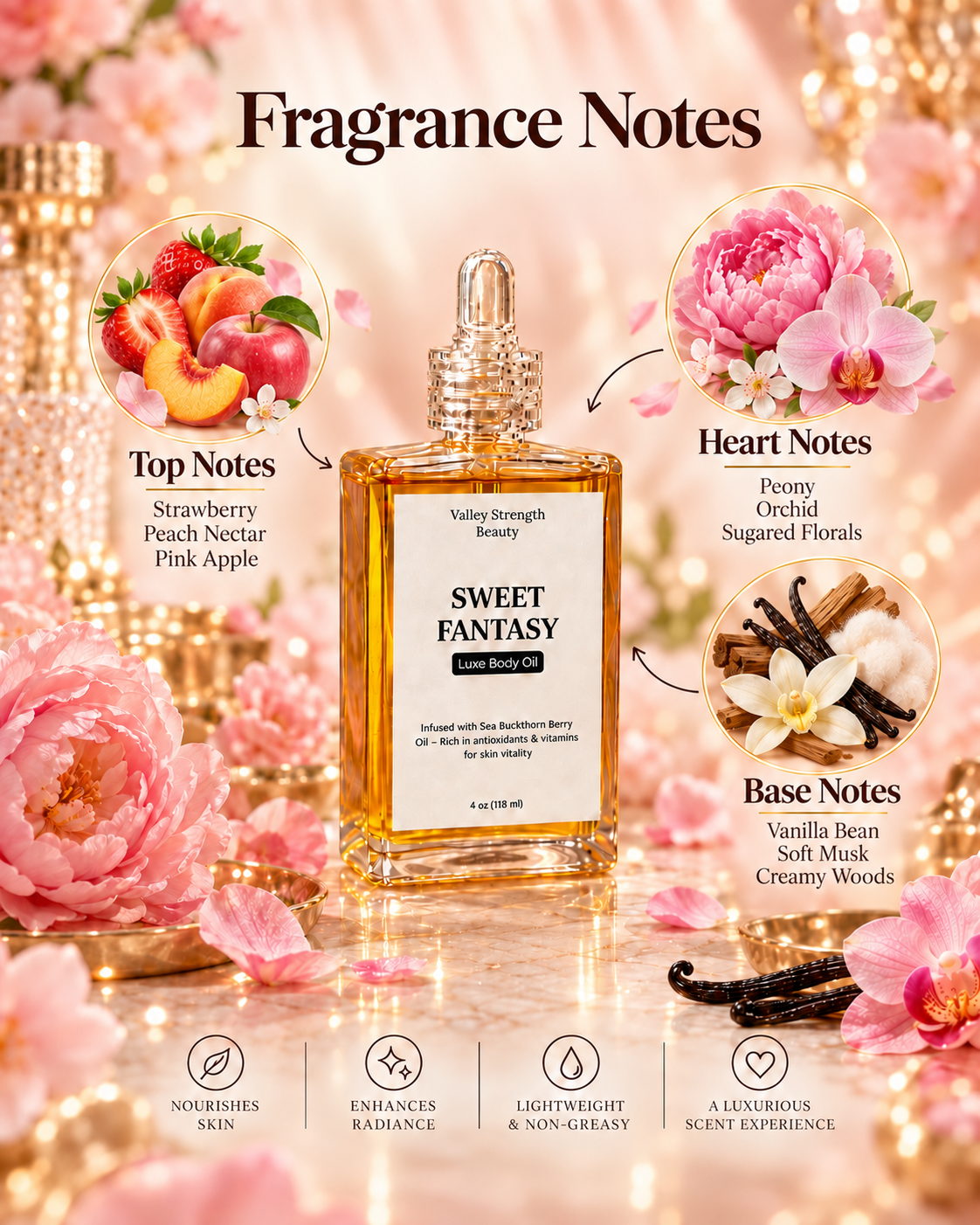 SWEET FANTASY – Perfume Body Oil