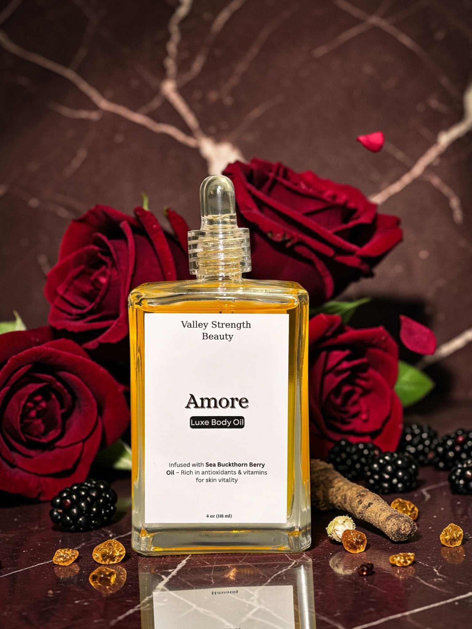 AMORE – Perfume Body Oil - Perfume Oil - Valley Strength Beauty