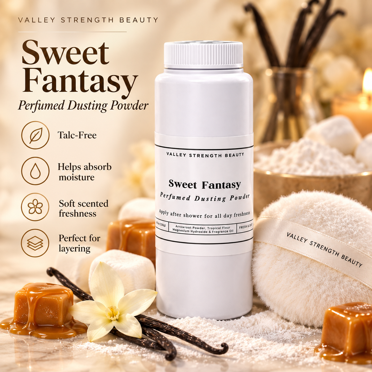 SWEET FANTASY – Perfume Dusting Powder