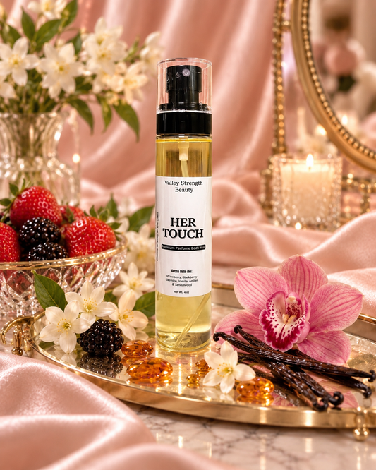 HER TOUCH perfume body spray inspired by Burberry Her Elixir