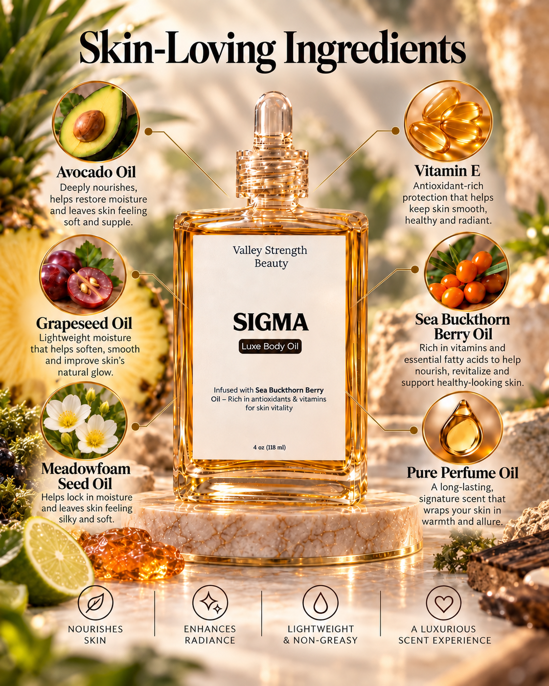 SIGMA – Cologne Body Oil