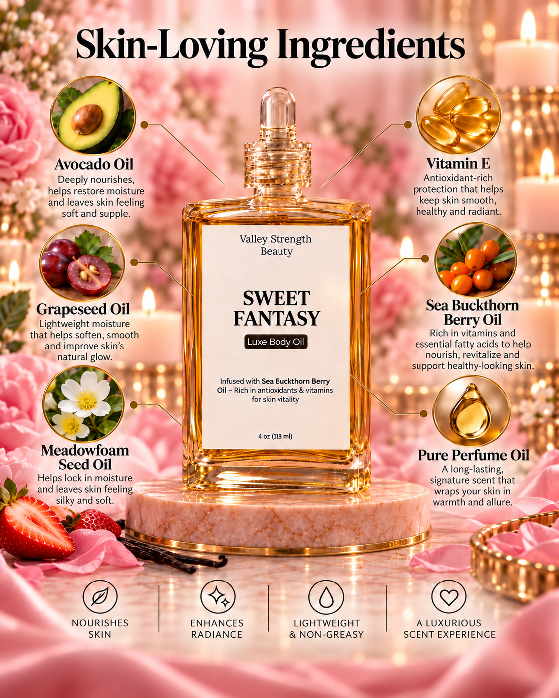 SWEET FANTASY – Perfume Body Oil
