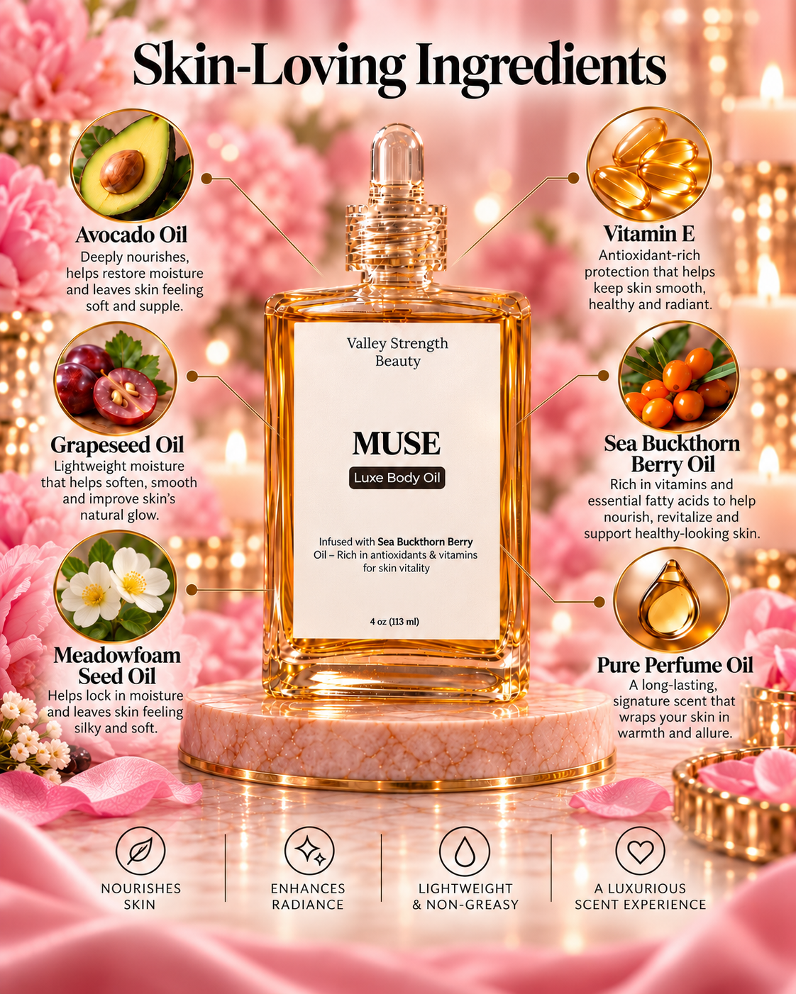 MUSE – Perfume Body Oil