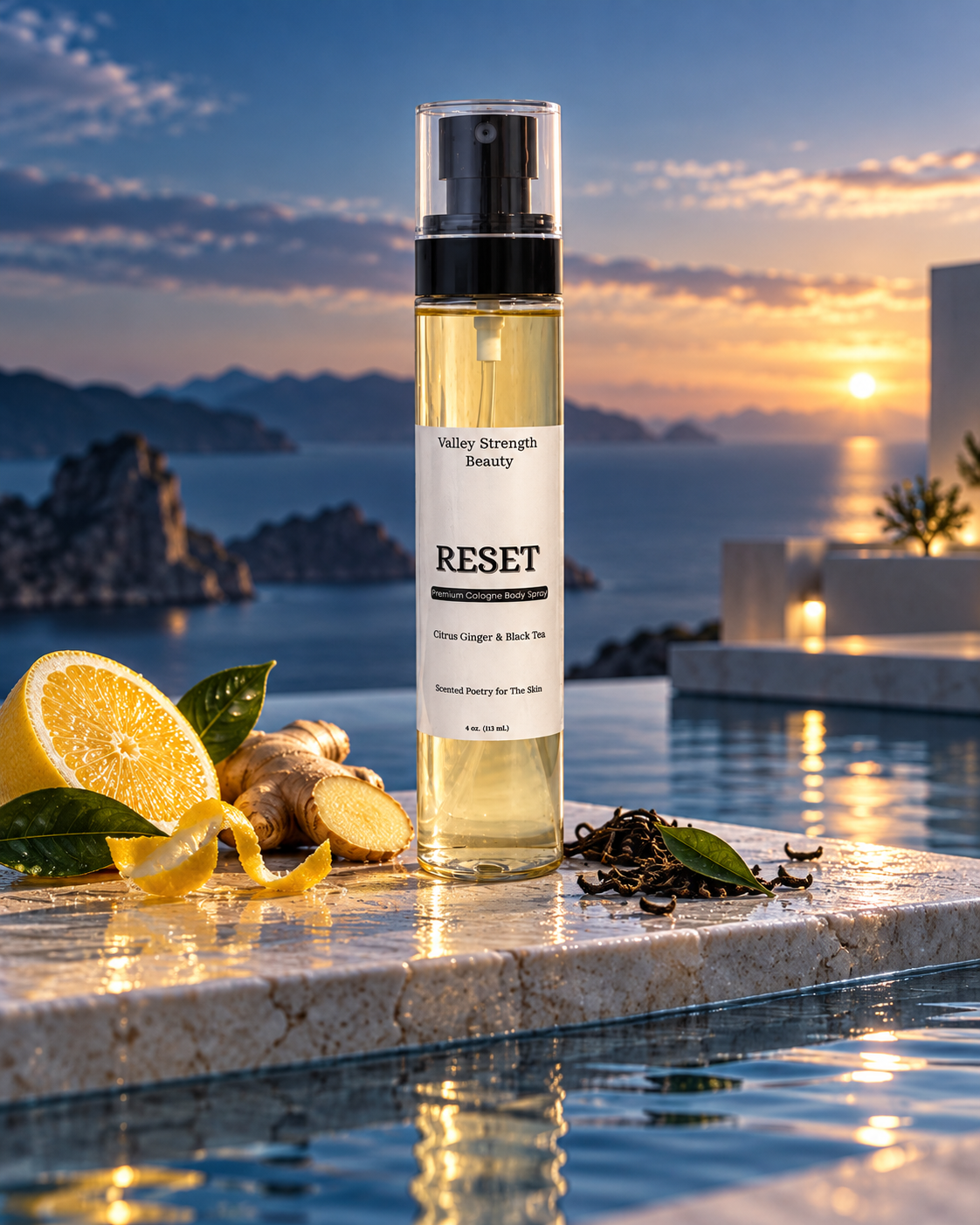 RESET luxury men's body spray inspired by Louis Vuitton Imagination