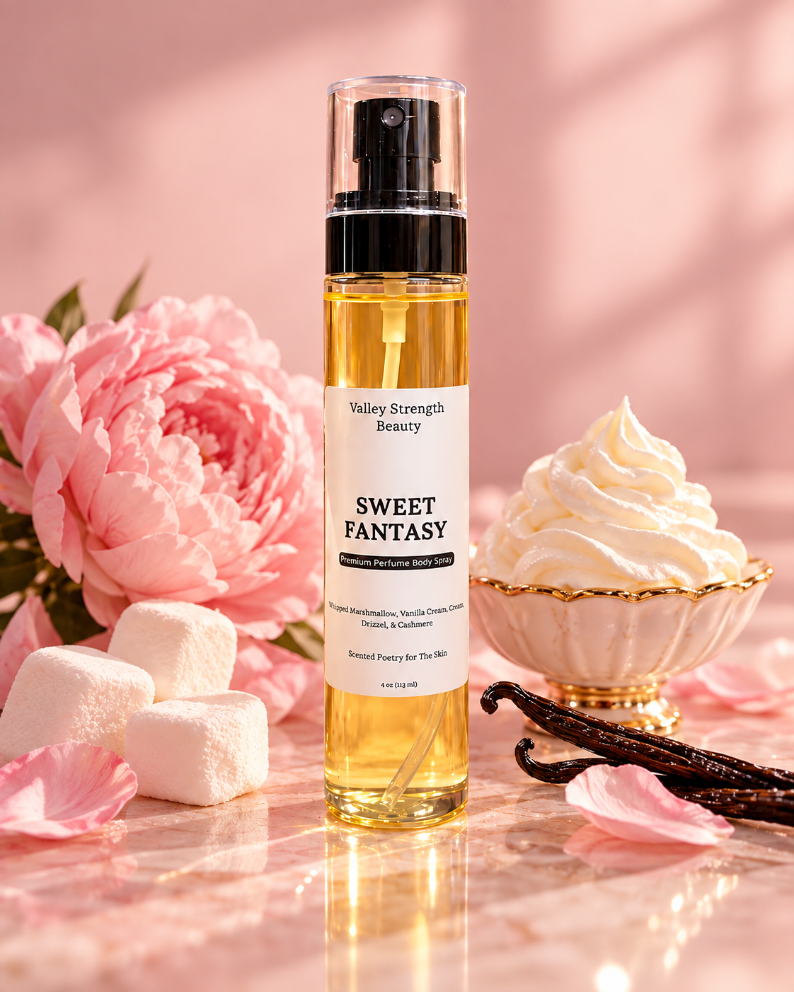 SWEET FANTASY perfume body spray inspired by Kayali Yum Boujee Marshmallow
